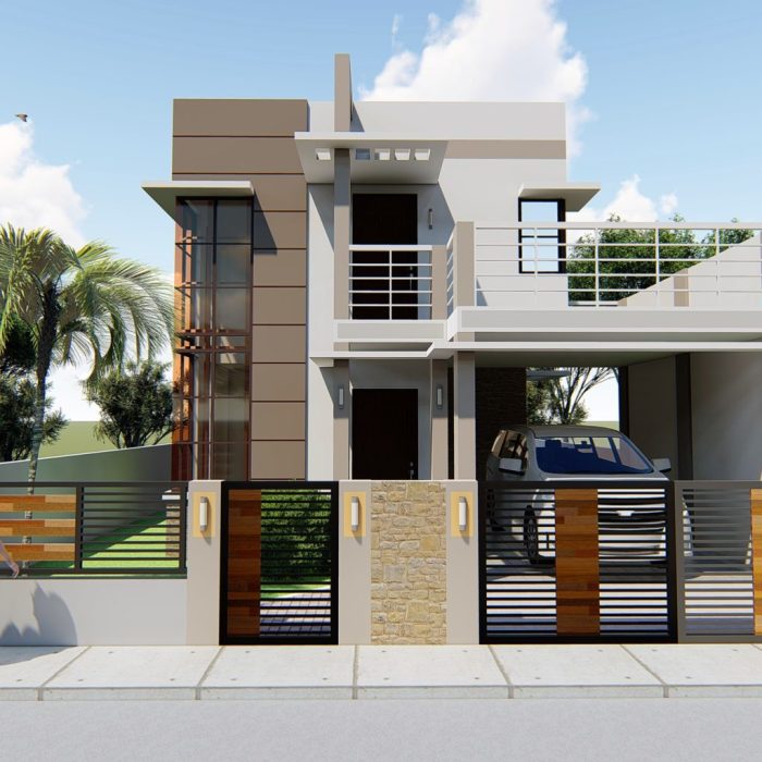 Gambar desain rumah ukuran 5x20