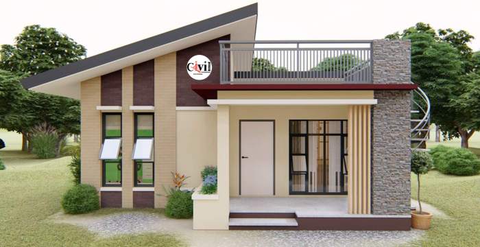 Desain rumah type 80 3 kamar tidur