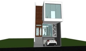 Gambar desain rumah ukuran 5x20