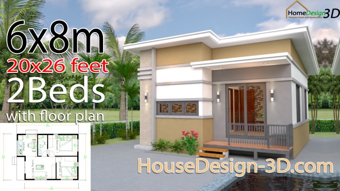 Desain rumah minimalis ukuran 6x8 2 lantai