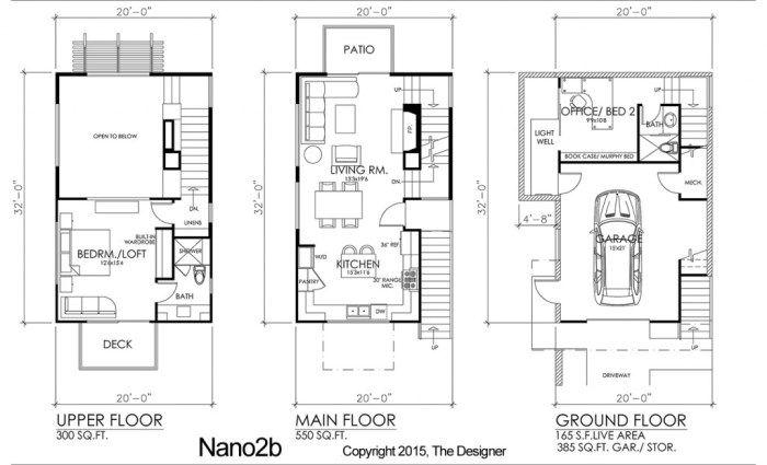 Desain rumah tingkat 3 minimalis