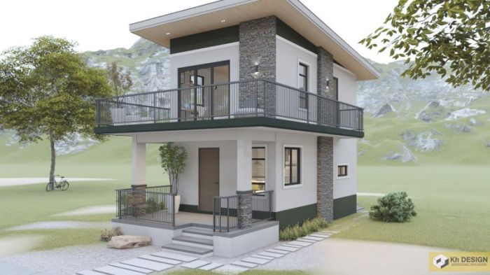 Desain teras rumah kayu