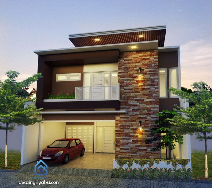 Desain rumah minimalis ukuran 10x15