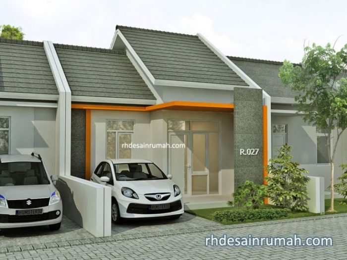 Desain rumah minimalis muka 6 meter