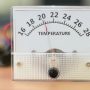 Analoge Thermometer fürs Wohnzimmer Wärme der Achtsamkeit